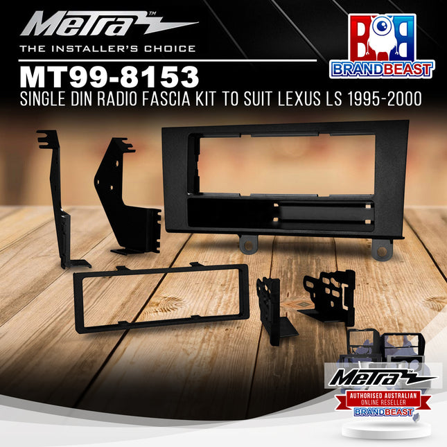 Metra MT99-8153 Single DIN Radio Fascia Kit To Suit Lexus LS 1995-2000