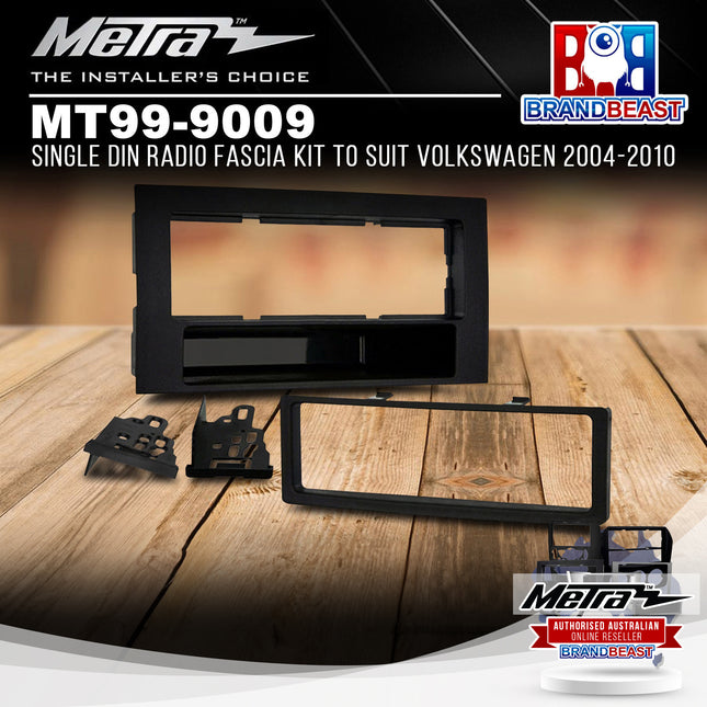 Metra MT99-9009 Single DIN Radio Fascia Kit To Suit Volkswagen 2004-2010