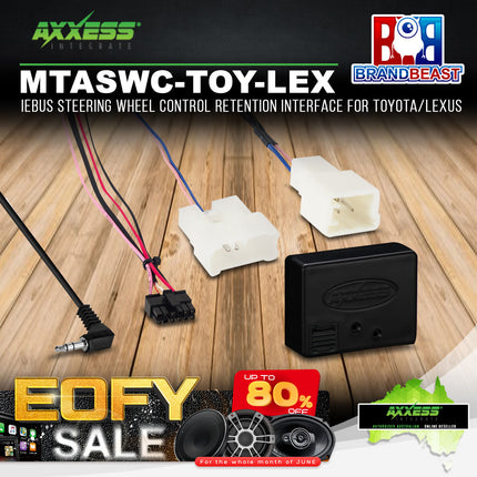Axxess MTASWC-TOY-LEX IEBUS Steering Wheel Control Retention Interface For Toyota/Lexus