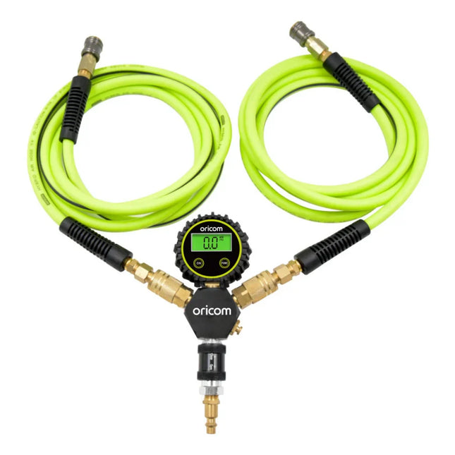 Oricom MTDI2 Twin Tyre Inflator/Deflator Kit with Digital Gauge