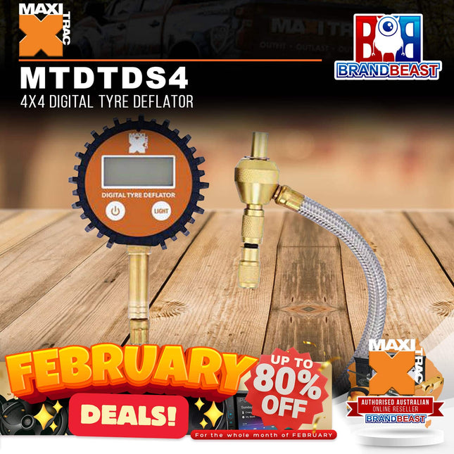 Maxi Trac MTDTDS4 4X4 Digital Tyre Deflator