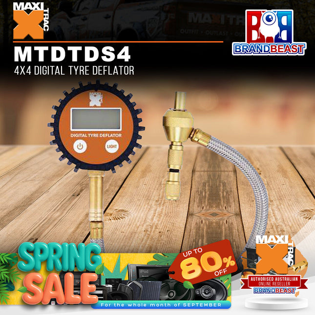 Maxi Trac MTDTDS4 4X4 Digital Tyre Deflator