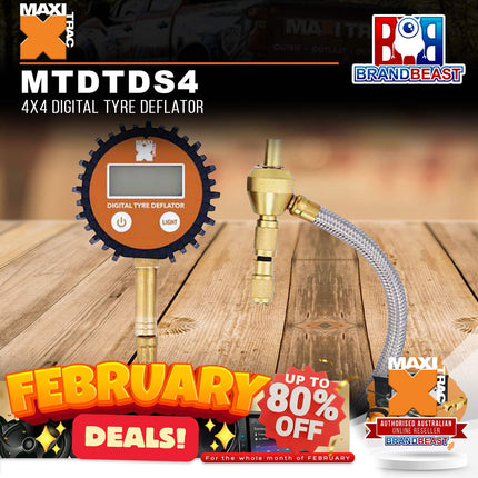 Maxi Trac MTDTDS4 4X4 Digital Tyre Deflator