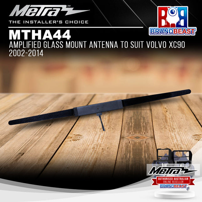 Metra MTHA44 Amplified Glass Mount Antenna To Suit Volvo XC90 2002-2014