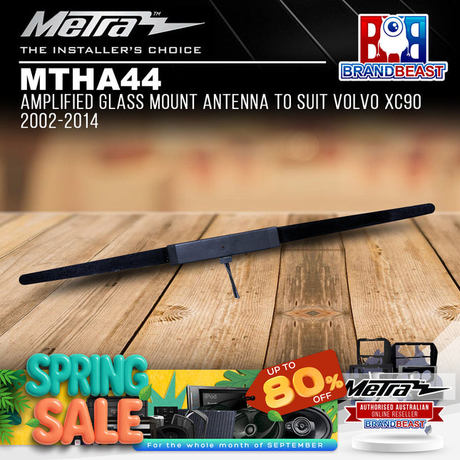 Metra MTHA44 Amplified Glass Mount Antenna To Suit Volvo XC90 2002-2014