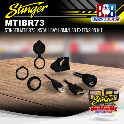 Stinger MTIBR73 InstallBay HDMI/USB Extension Kit