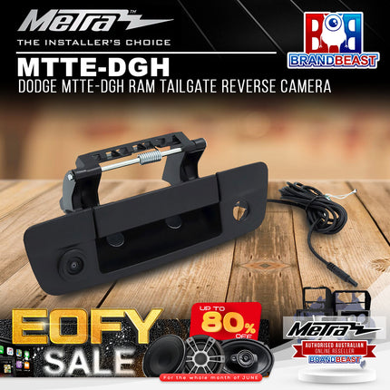 Metra MTTE-DGH Dodge RAM Tailgate Reverse Camera