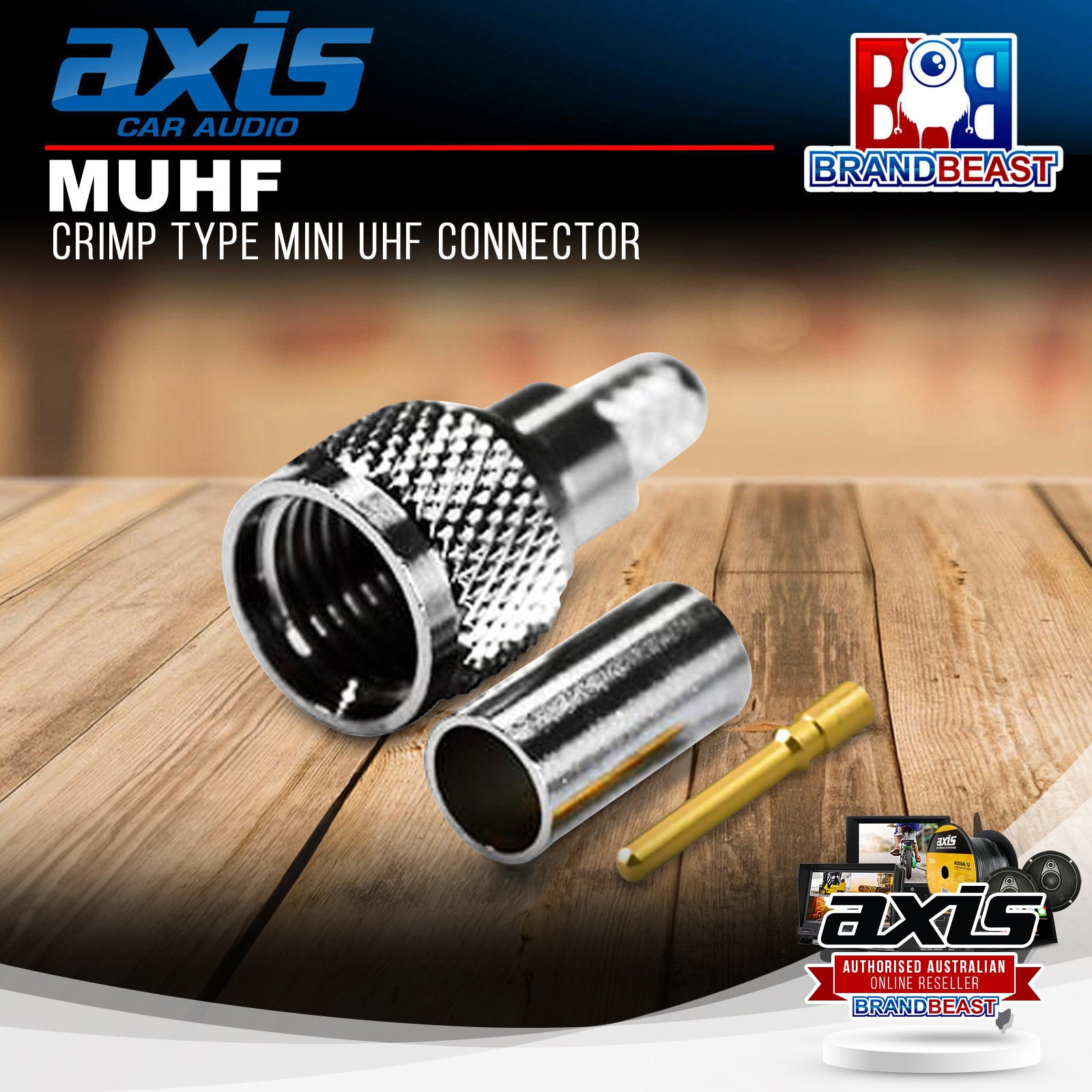 Muhf Axis MUHF Mini UHF Connector – Frankies BrandBeast