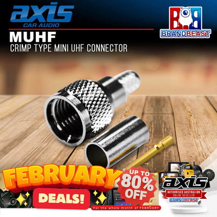 Axis MUHF Mini UHF Connector