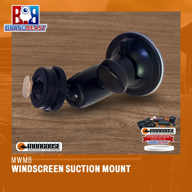 Mongoose MWMB | Windscreen Suction Mount