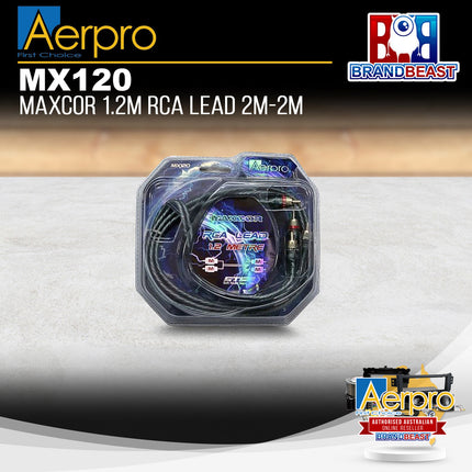 Aerpro MX120 MAXCOR 1.2M RCA Lead 2M-2M