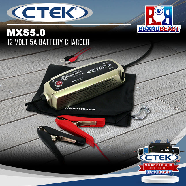 CTEK MXS 5.0: 12V 5A Battery Charger