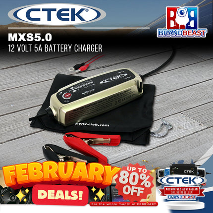 CTEK MXS50 12V 5A Battery Charger