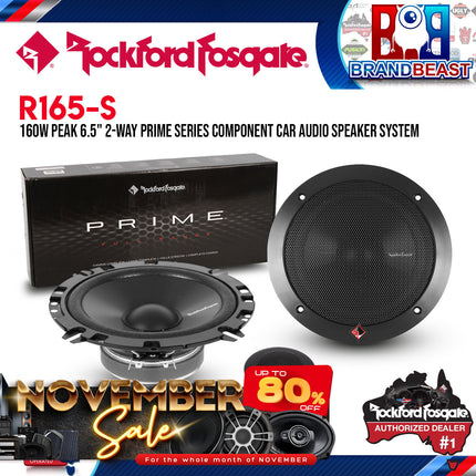 Rockford Fosgate R165-S Prime 6.5" Component System