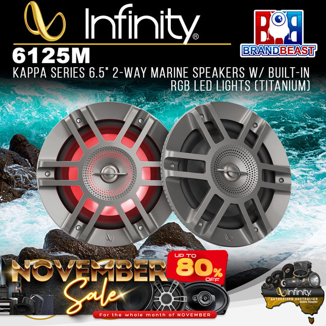 Infinity 6125M 6-1/2" Coaxial Marine Speaker