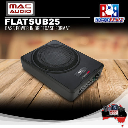 Mac Audio MC-FLAT-25 500W Flat Sub 25 Underseat Subwoofer