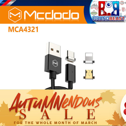 Mcdodo Mca4321 Multi Connector X3 Magnetic Lead Pack Antennas &amp; Communications M