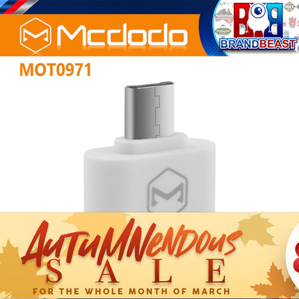 Mcdodo Mot0971 Micro Usb To Usb-A Socket Otg Adaptor Antennas &amp; Communications M