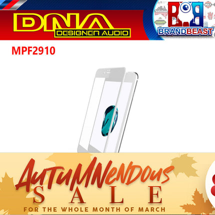 Mcdodo Mpf2910 Iphone 7 Plus 3D Soft Edge Glass White Antennas &amp; Communications