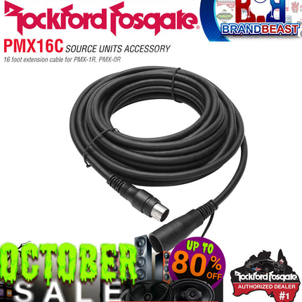 Rockford Fosgate PMX16C Punch Marine 16 Foot Extension Cable