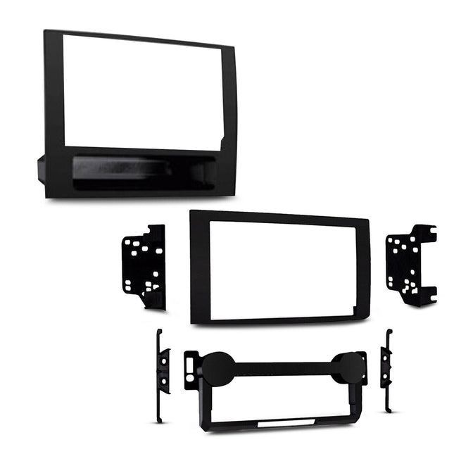 Metra MT95-6534B Double DIN Radio Fascia Kit To Suit Dodge/Jeep 2006-2009