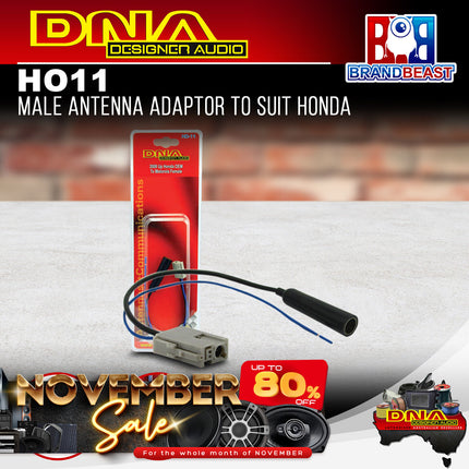 DNA HO-11 Male Antenna Adaptor To Suit Honda