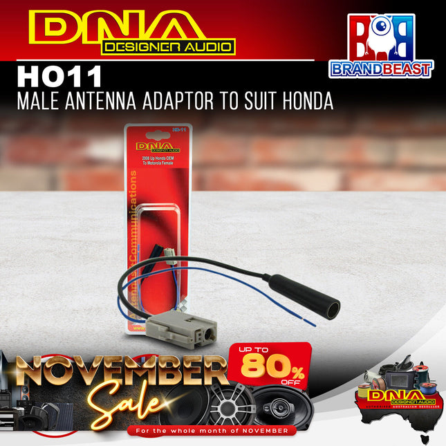 DNA HO-11 Male Antenna Adaptor To Suit Honda