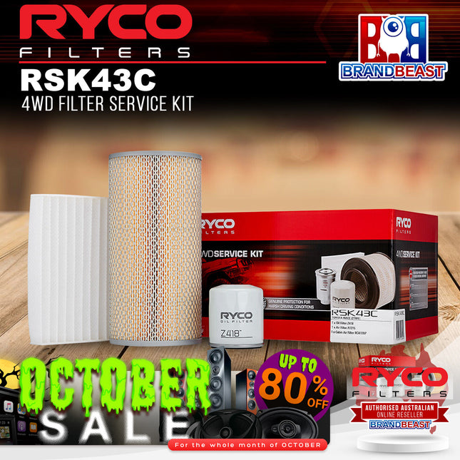 Ryco RSK43C 4WD Filter Service Kit