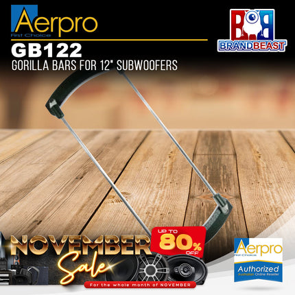 Aerpro GB122 Gorilla Bars for 12" Subwoofers