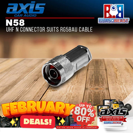 Axis N58 UHF N Connector