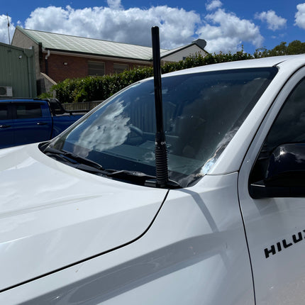 GMF4x4 BB-258P (258P-BB) Toyota Hilux N90 2025.5+ Bonnet Aerial UHF Antenna Bracket Passenger Side