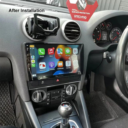 Nakamichi NA9AUDIA320032012 Android NA9 Wireless Apple CarPlay Android Auto Sat Nav Compatible with Audi A3 2003-2012