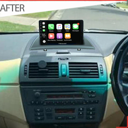Nakamichi NA9BMWE8320042010 Android NA9 Wireless Apple CarPlay Android Auto Sat Nav Compatible with BMW X3 2004-2010 E83