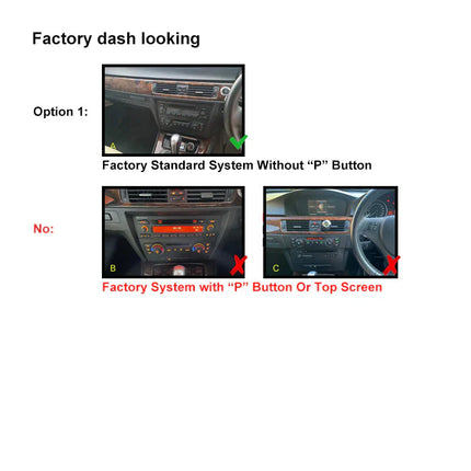 Nakamichi NA9BMWE9020052012 Android NA9 Wireless Apple CarPlay Android Auto Sat Nav Compatible with BMW 3 Series 2005-2012 E90