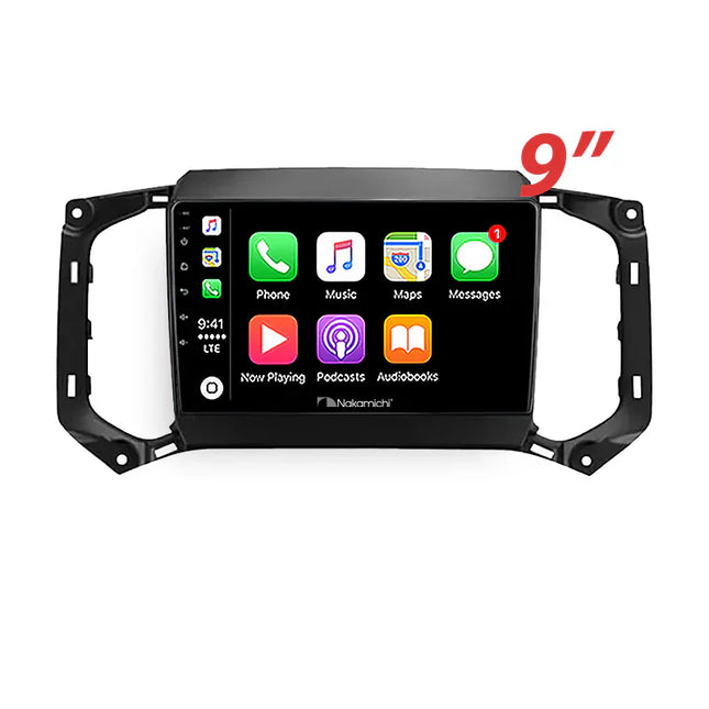 Nakamichi NA9HOLDENCOLORADO20172020 Android NA9 Wireless Apple CarPlay Android Auto Sat Nav Compatible with Holden Colorado Trailblazer 2017-2020