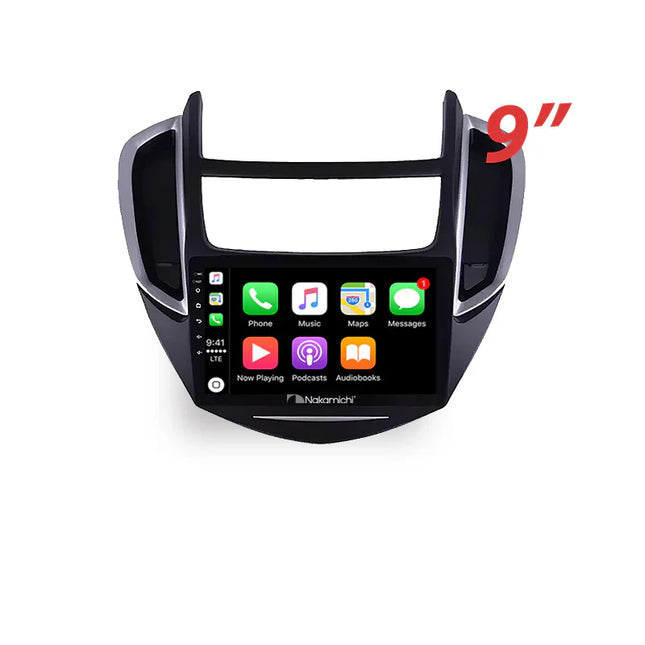 Nakamichi NA9HOLDENTRAX20132017 Android NA9 Wireless Apple CarPlay Android Auto Sat Nav Compatible with Holden Trax 2013-2017