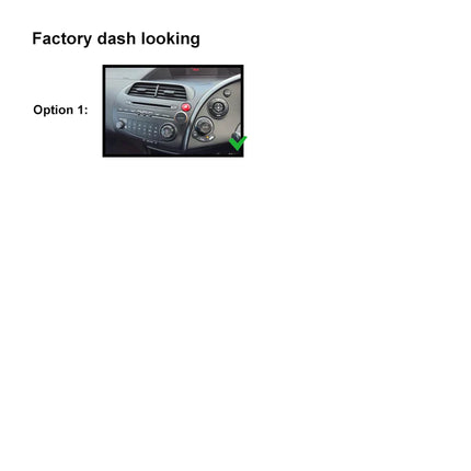 Nakamichi NA9HONDACIVIC20062011HATCH Android NA9 Wireless Apple CarPlay Android Auto Sat Nav Compatible with Honda Civic 2006-2011 Hatch