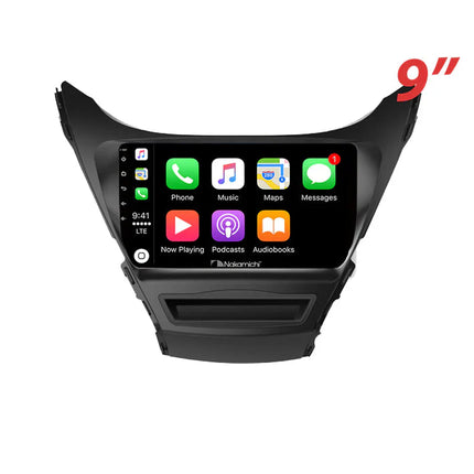 Nakamichi NA9HYUNDAIELANTRA20112013 Android NA9 Wireless Apple CarPlay Android Auto Sat Nav Compatible with Hyundai Elantra 2011-2013