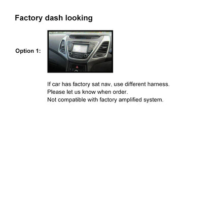 Nakamichi NA9HYUNDAIELANTRA20132015 Android NA9 Wireless Apple CarPlay Android Auto Sat Nav Compatible with Hyundai Elantra 2013-2015