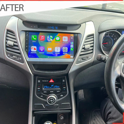 Nakamichi NA9HYUNDAIELANTRA20132015 Android NA9 Wireless Apple CarPlay Android Auto Sat Nav Compatible with Hyundai Elantra 2013-2015