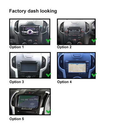 Nakamichi NA9ISUZUDMAX20122020 Android Wireless Apple CarPlay Android Auto Sat Nav Solution Compatible with Isuzu D-Max &amp; MU-X 2012-2020
