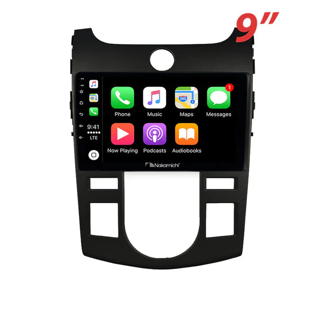 Nakamichi NA9KIACERATO20092013KOUP Android Wireless Apple CarPlay Android Auto Sat Nav Solution Compatible with Kia Cerato Koup 2009-2013