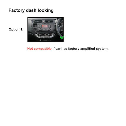 Nakamichi NA9KIARIO20122014 Android Wireless Apple CarPlay Android Auto Sat Nav Solution Compatible with Kia Rio 2012-2014