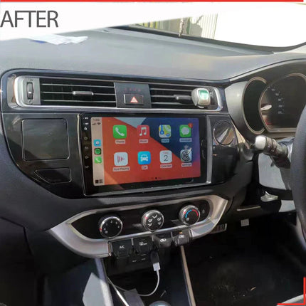 Nakamichi NA9KIARIO20122014 Android Wireless Apple CarPlay Android Auto Sat Nav Solution Compatible with Kia Rio 2012-2014