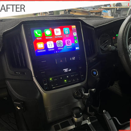 Nakamichi NA9TOYOTALANDCRUISER20162021 Android NA9 Wireless Apple CarPlay Android Auto Sat Nav Compatible with Toyota Landcruiser 2016-2021 200 Series