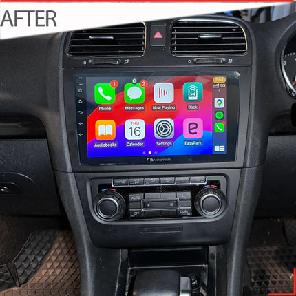 Nakamichi NA9VWGOLF20092013 Android NA9 Wireless Apple CarPlay Android Auto Sat Nav Compatible with Volkswagen Golf 2009-2013
