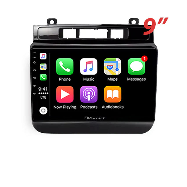 Nakamichi NA9VWTOUAREG20102018 Android NA9 Wireless Apple CarPlay Android Auto Sat Nav Compatible with Volkswagen Touareg 2010-2018