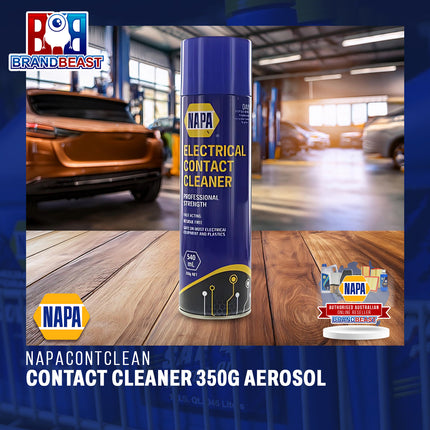 NAPA NAPACONTCLEAN Contact Cleaner 350g Aerosol