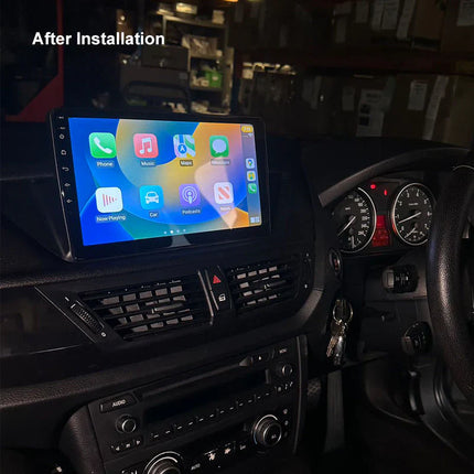 Nakamichi NAXBMWE8420102015 Android NAX Wireless Apple CarPlay Android Auto Sat Nav Compatible with BMW X3 Series 2010-2015