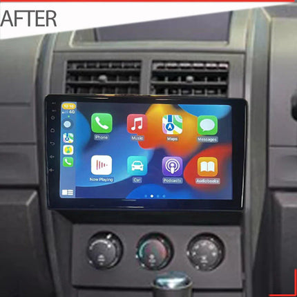 Nakamichi NAXDODGENITRO20072011 Android NAX Wireless Apple CarPlay Android Auto Sat Nav Compatible with Dodge Nitro 2007-2011